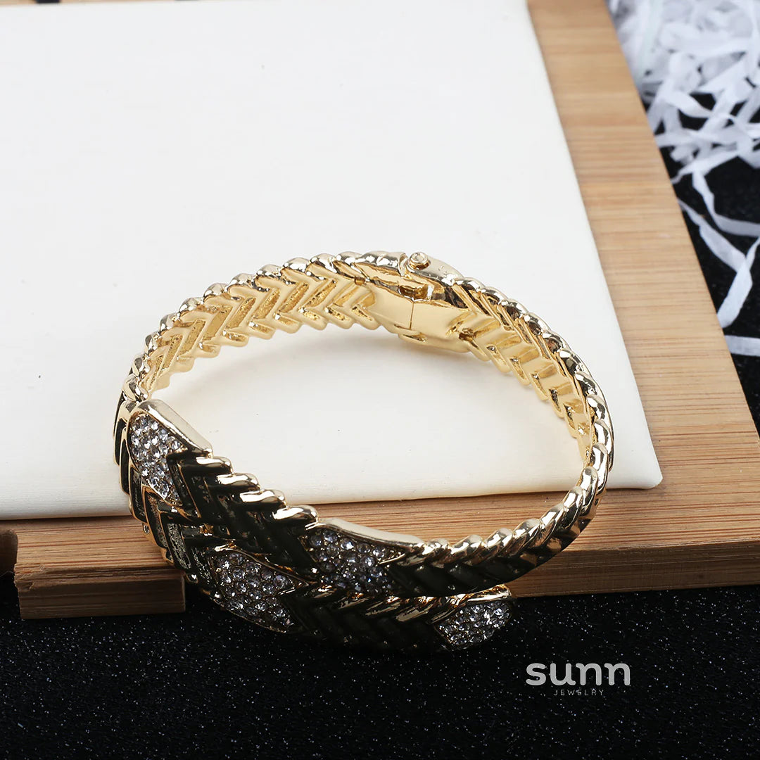 Devin Serpent Zircon Bracelet