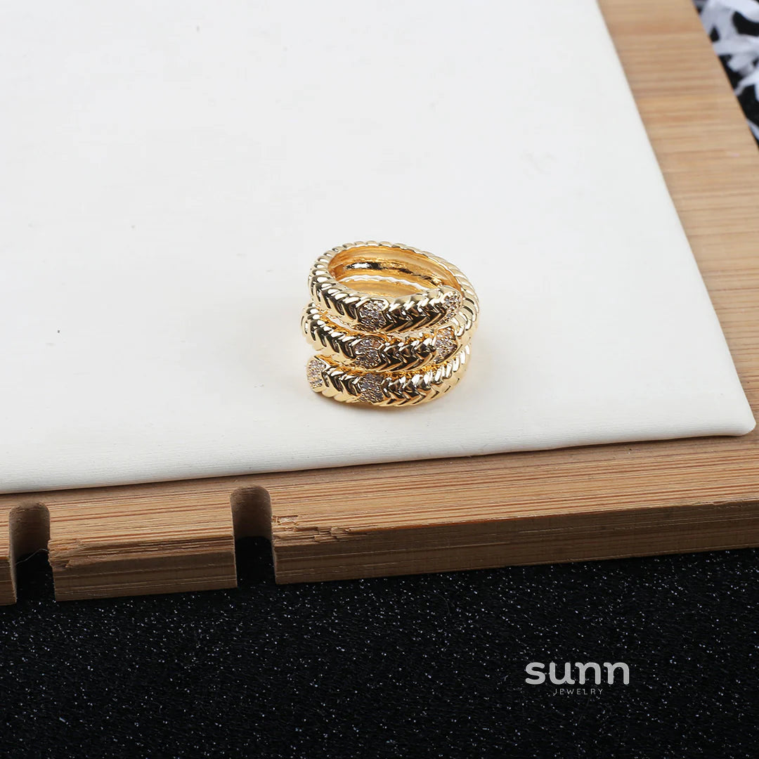Devin Serpent Zircon Bracelet