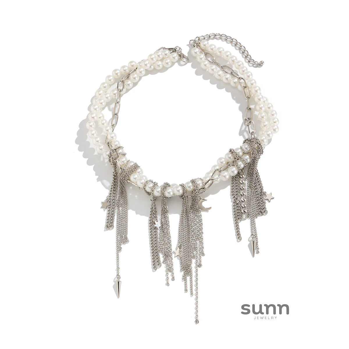Devina Celestial Pearl Layered Necklace