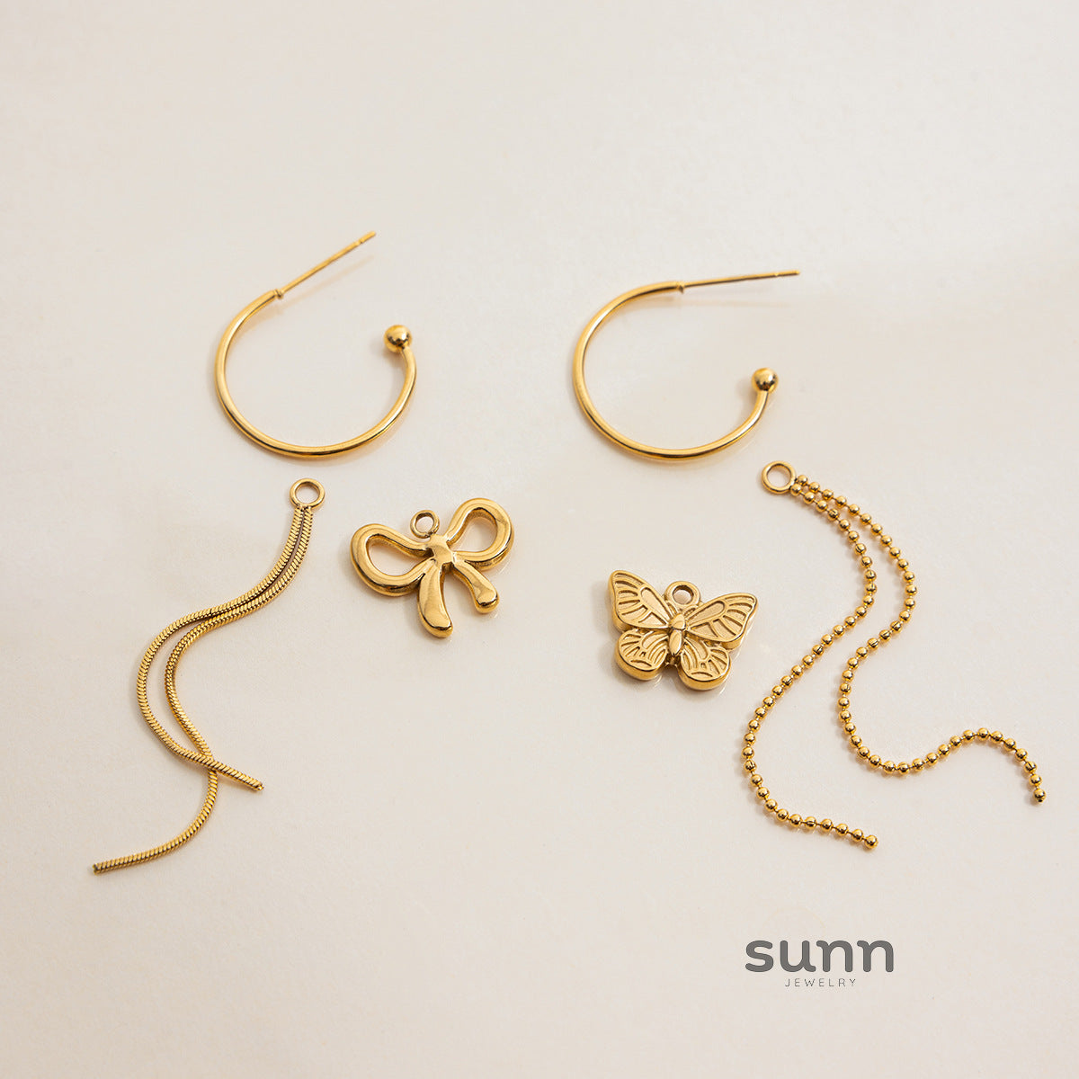 Devon Bow Tassel Earrings [POJZJDS0]