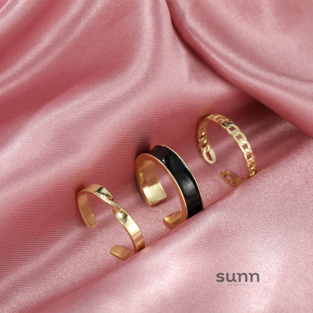 Devora Pearl Heart Open Ring [WHIVLDHW]