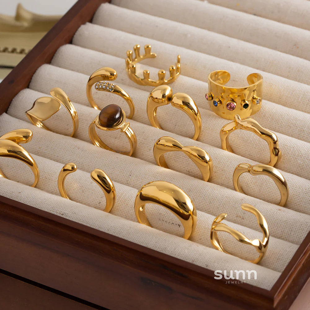 Devorah Geometric Adjustable Rings