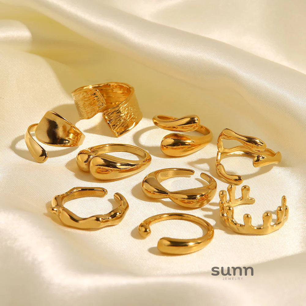 Devorah Geometric Adjustable Rings