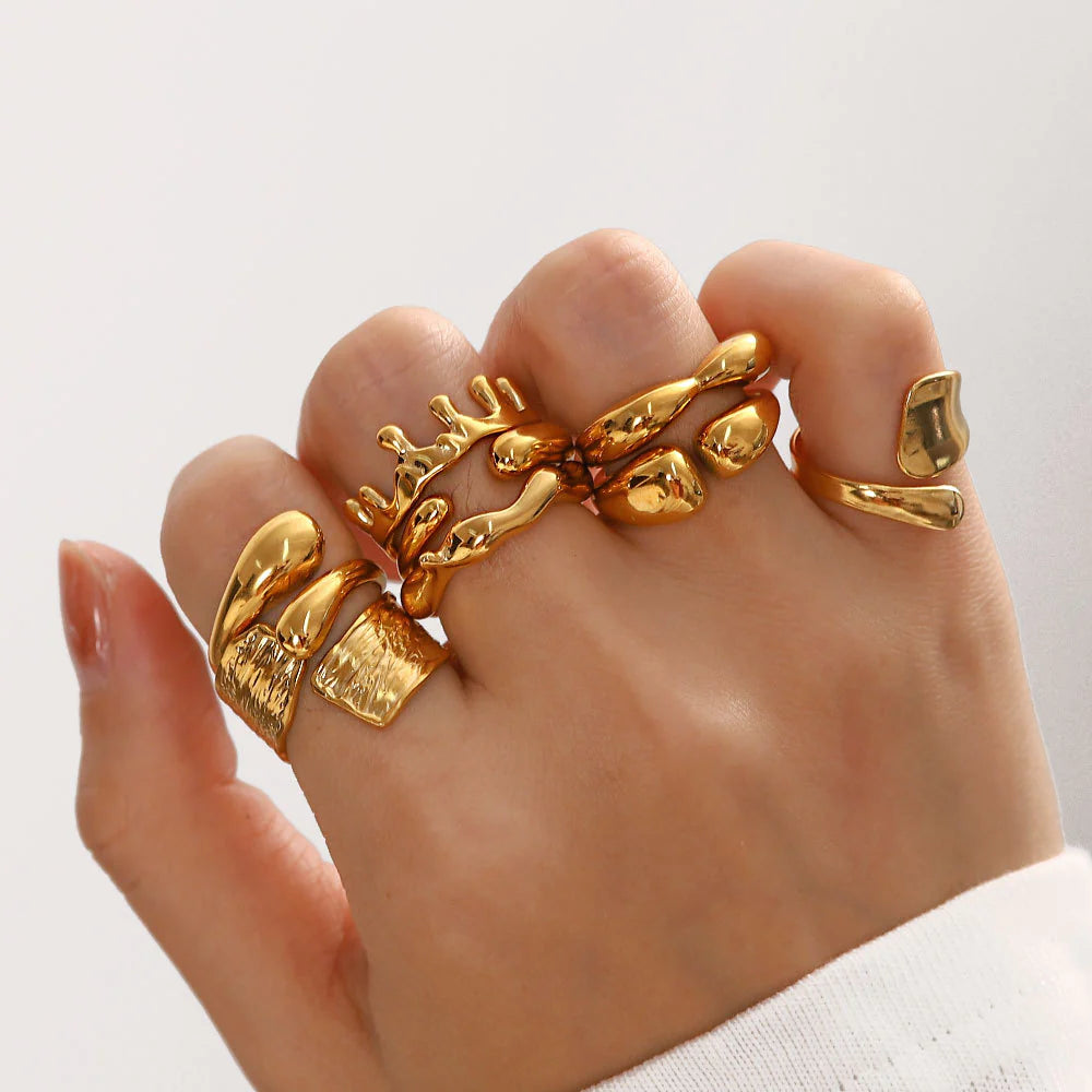 Devorah Geometric Adjustable Rings