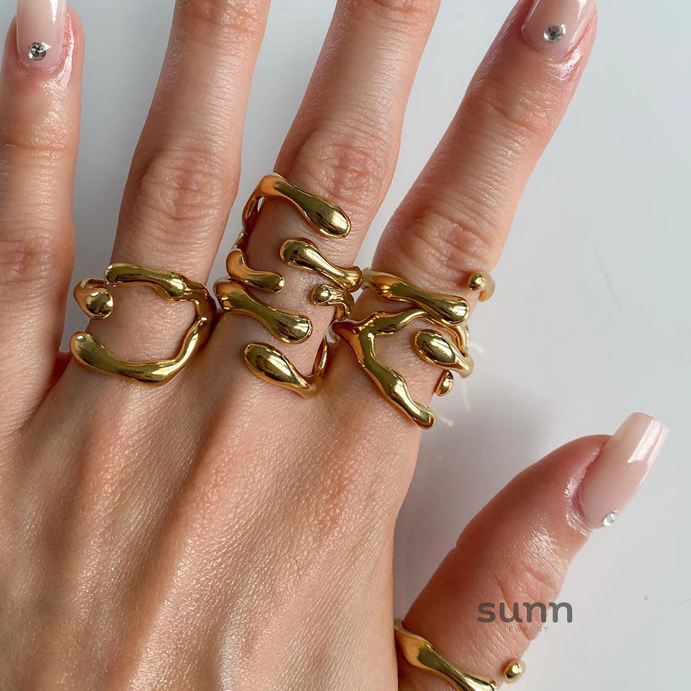 Devorah Geometric Adjustable Rings