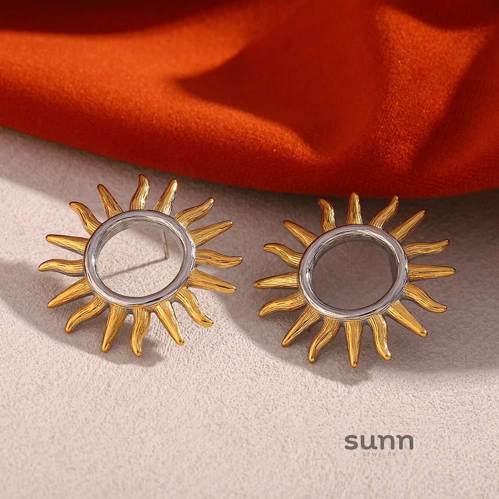 Devorah Gilded Sun Studs [7T461AMS]
