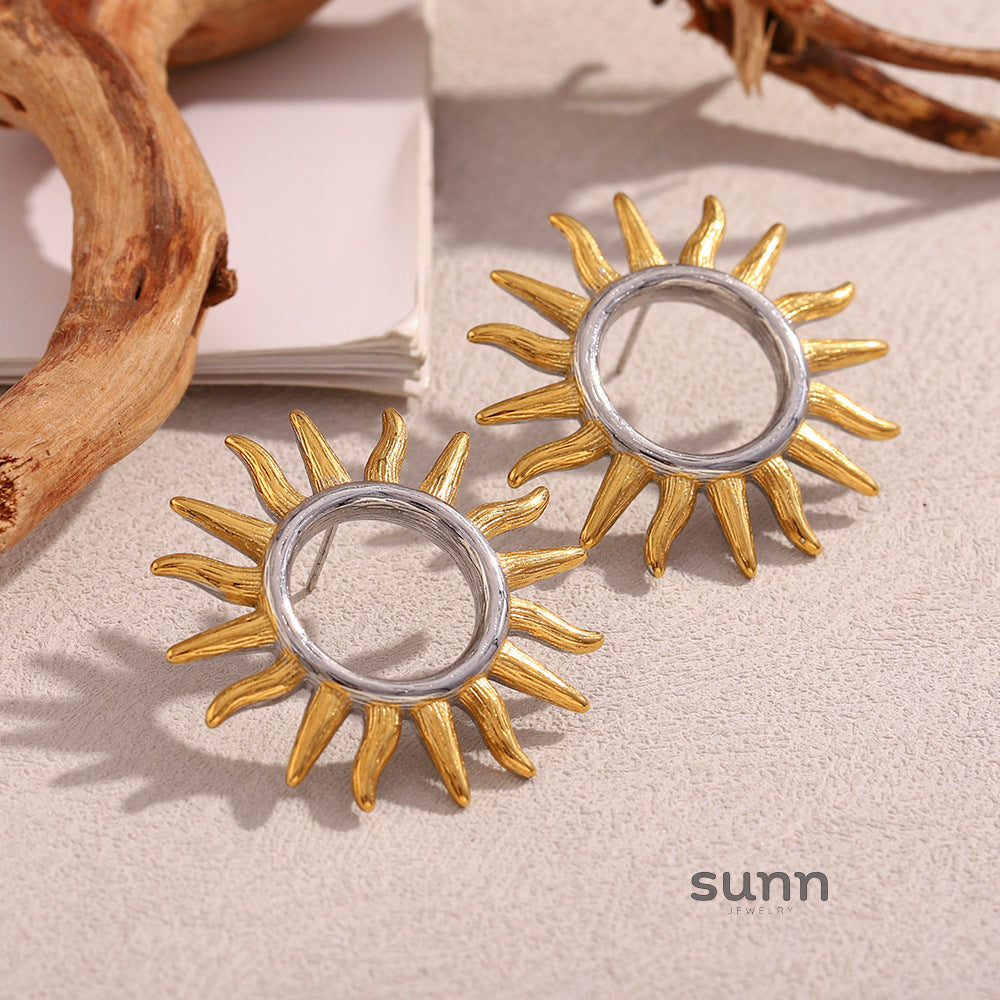 Devorah Gilded Sun Studs [X4OMG847]