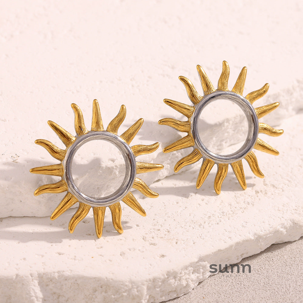 Devorah Gilded Sun Studs [5IS9UDWG]