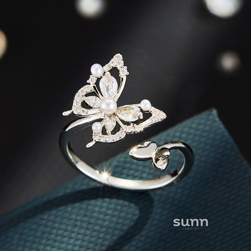 Deysi Delicate Butterfly Ring [YJTS3ZWY]