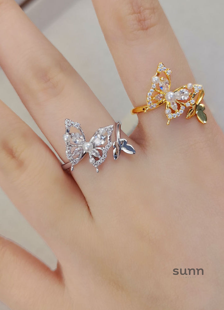 Deysi Delicate Butterfly Ring [ST4R5V6T]