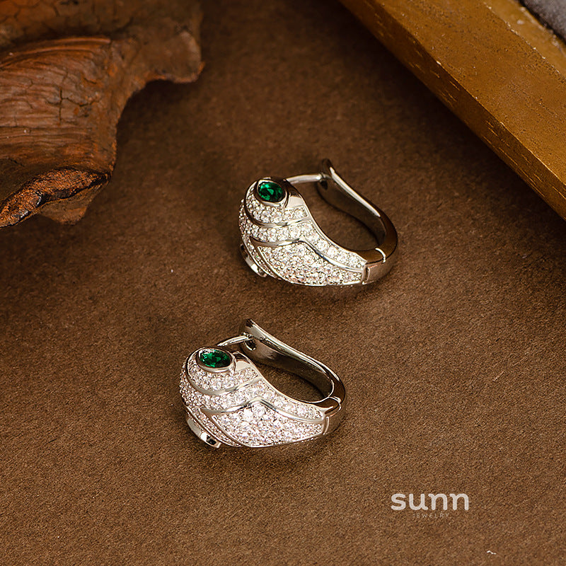 Dhanvi Zircon Snake Ear Cuff [TOFBBHBZ]