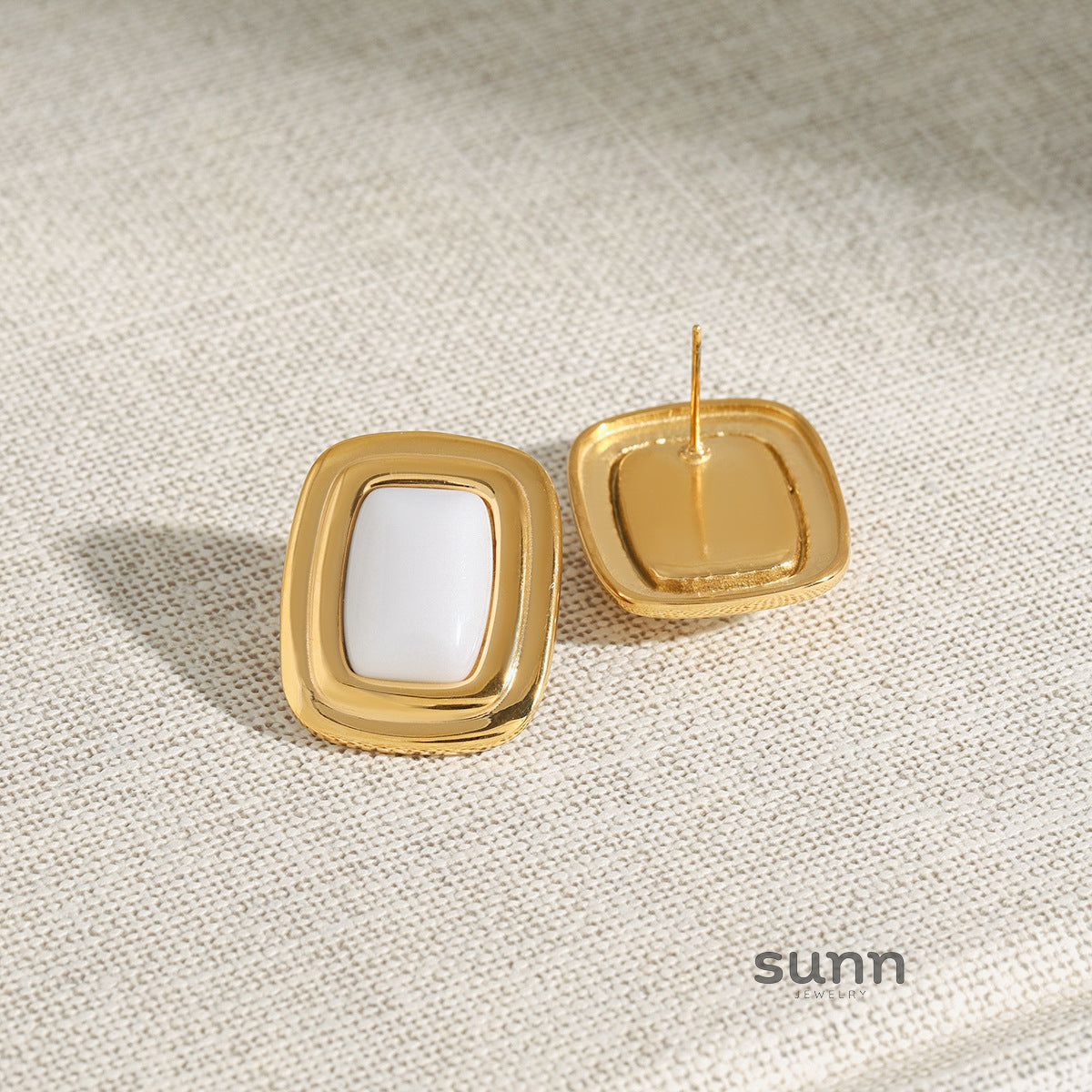 Dhanya Geometric Dangle Earrings [4M10R0BY]