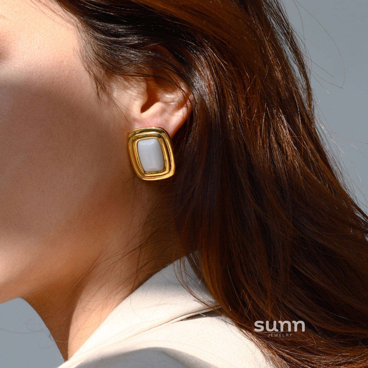 Dhanya Geometric Dangle Earrings [Z58HQWLQ]