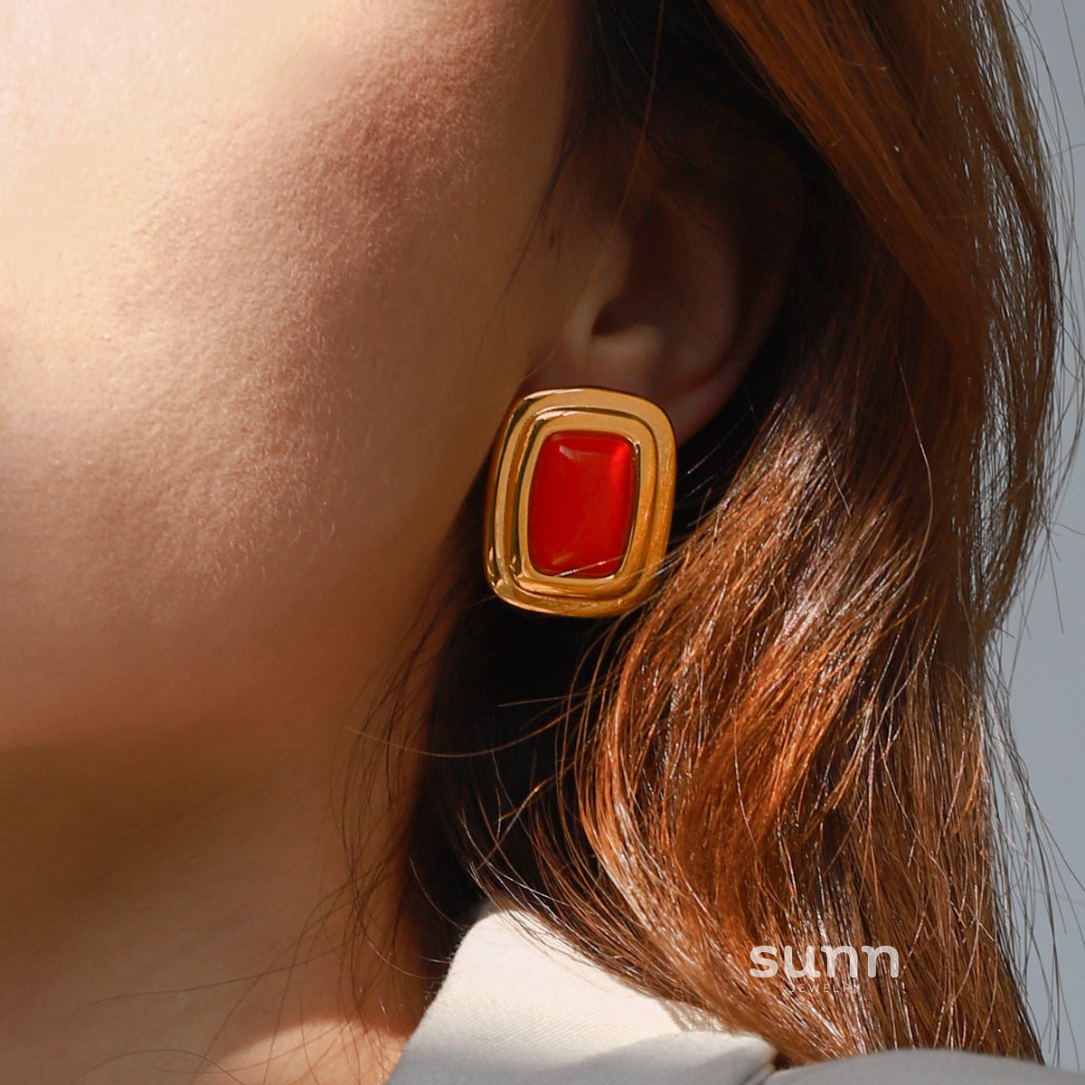 Dhanya Geometric Dangle Earrings [8VDIHT8R]