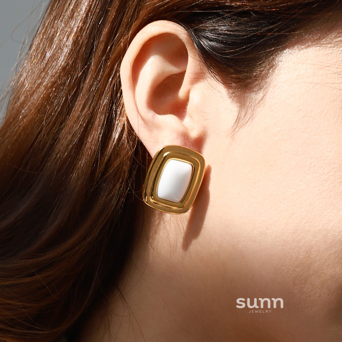 Dhanya Geometric Dangle Earrings [5VGDU6MK]