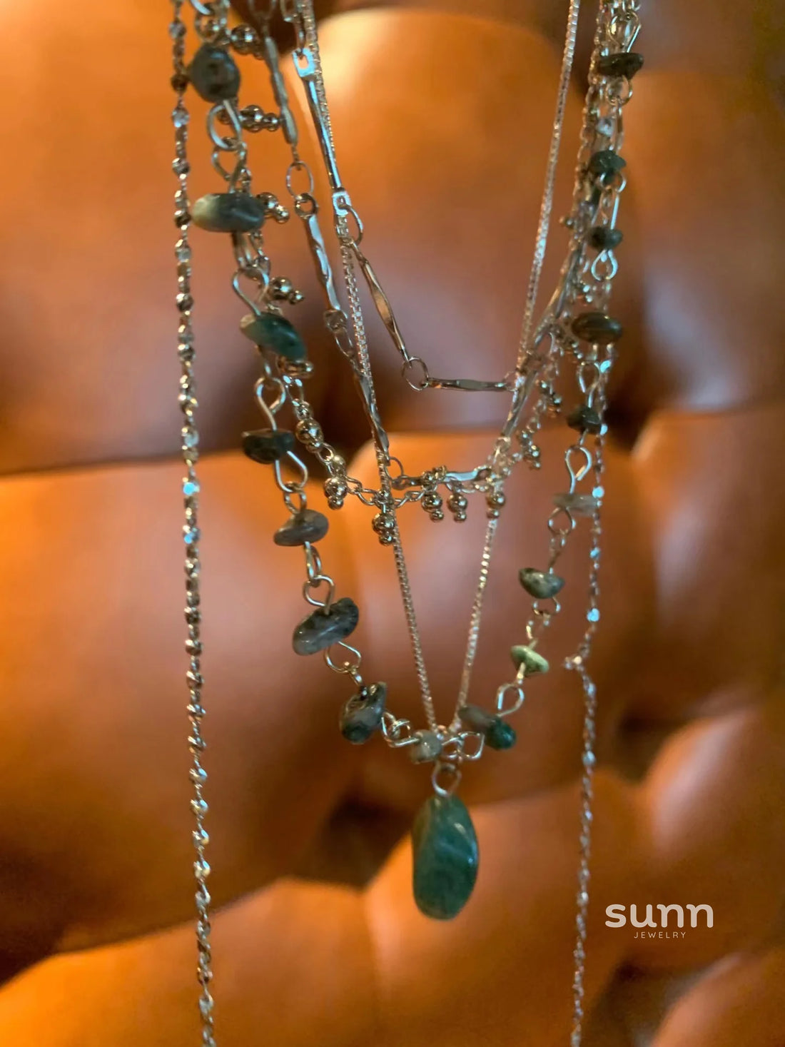 Dhriti Turquoise Tassel Necklace