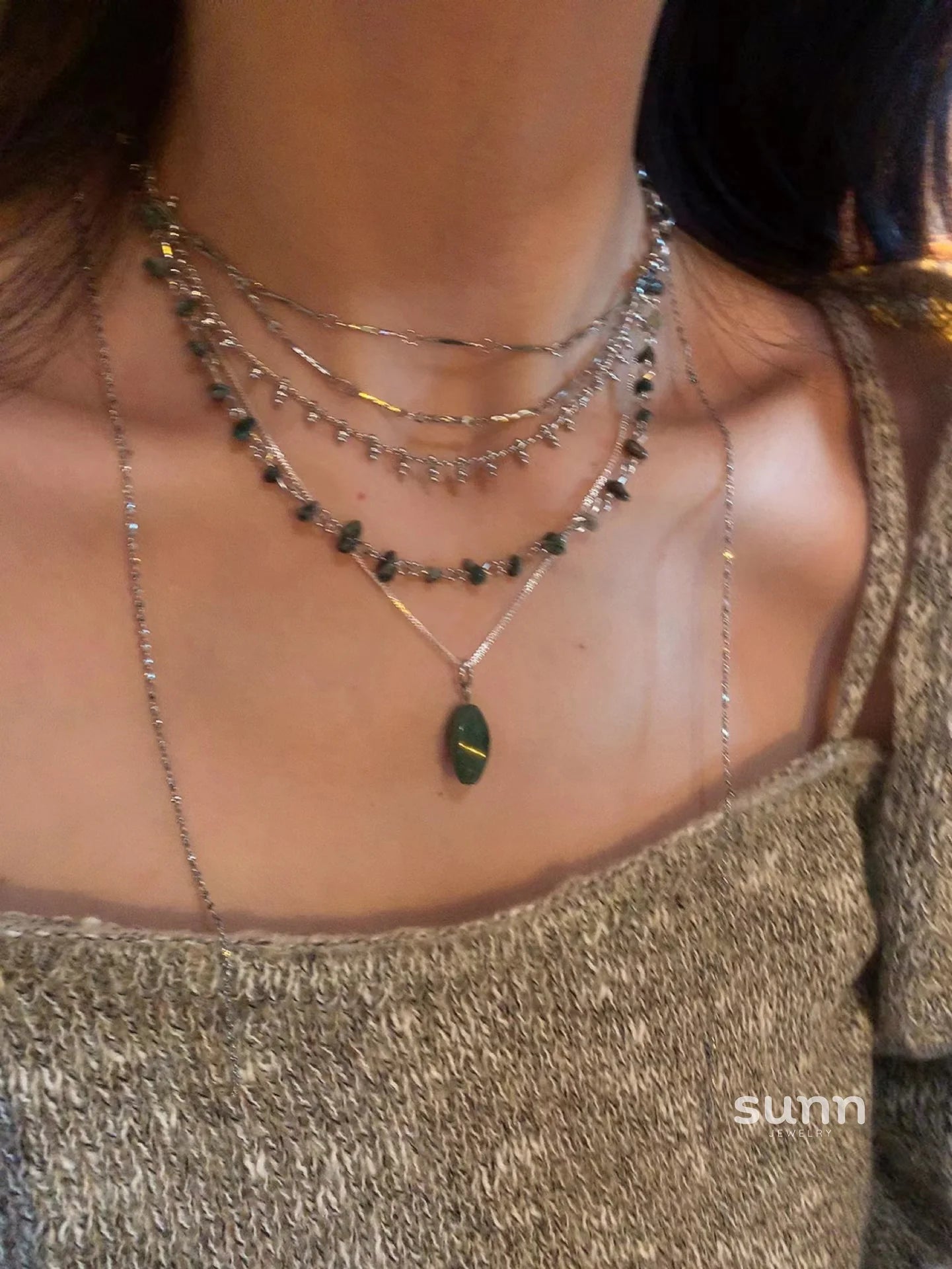 Dhriti Turquoise Tassel Necklace
