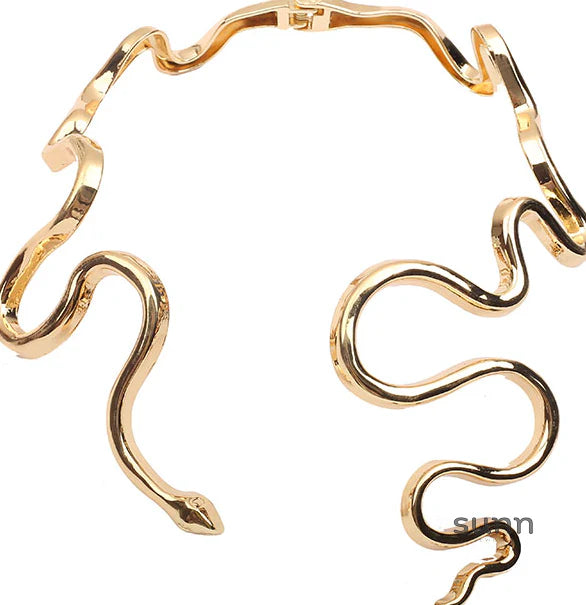 Dinah Serpentine Spring Choker