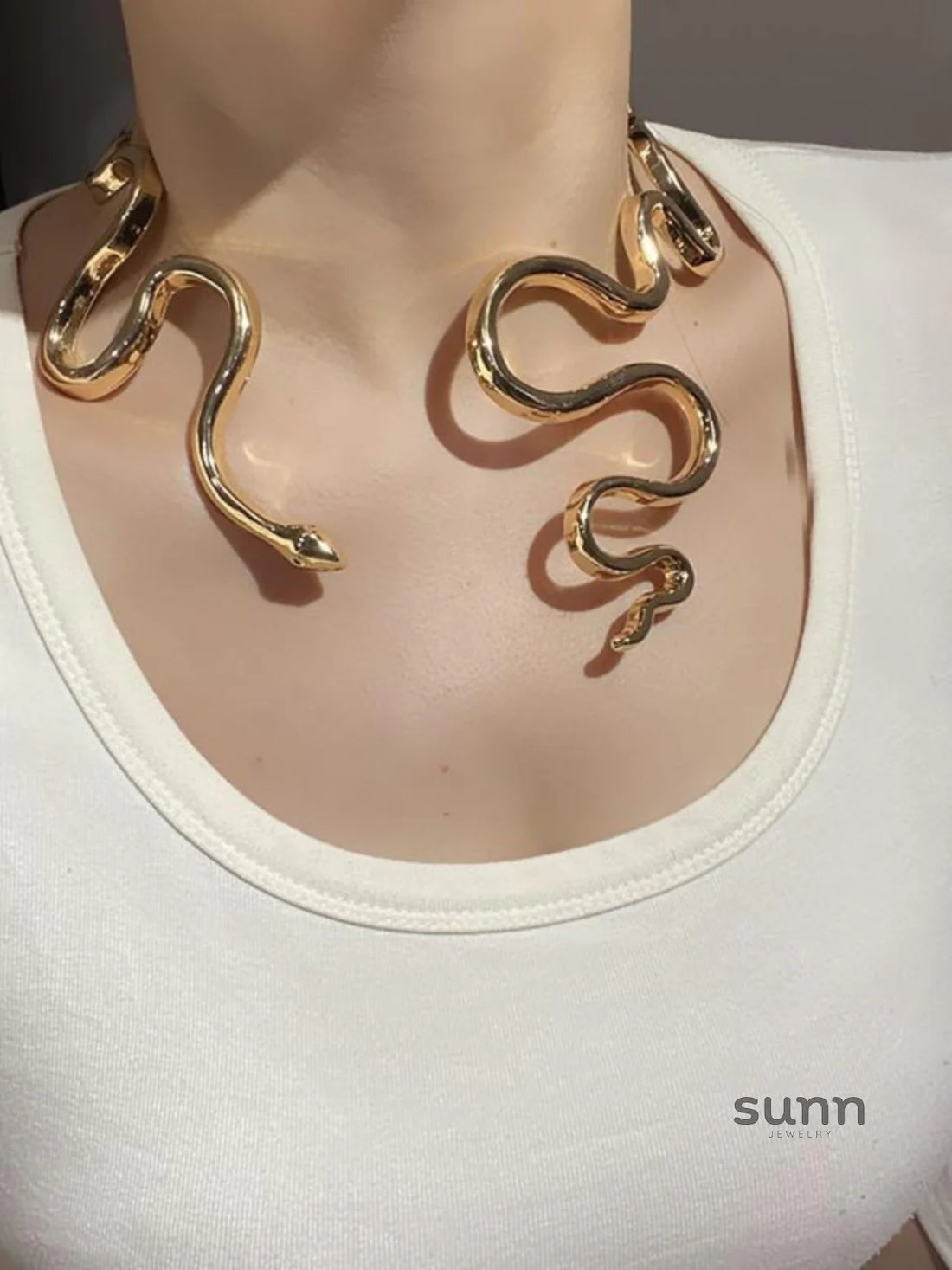 Dinah Serpentine Spring Choker