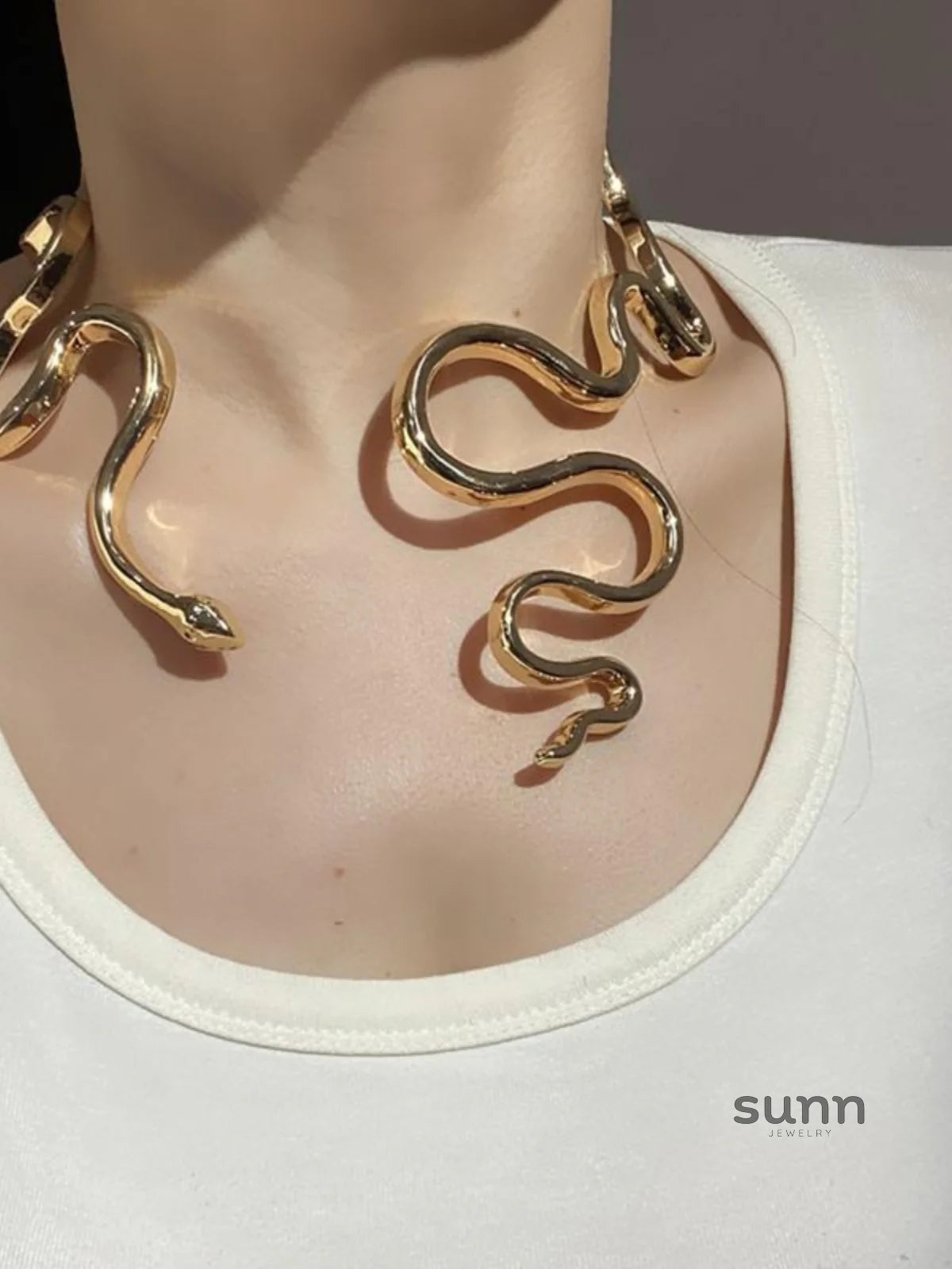 Dinah Serpentine Spring Choker