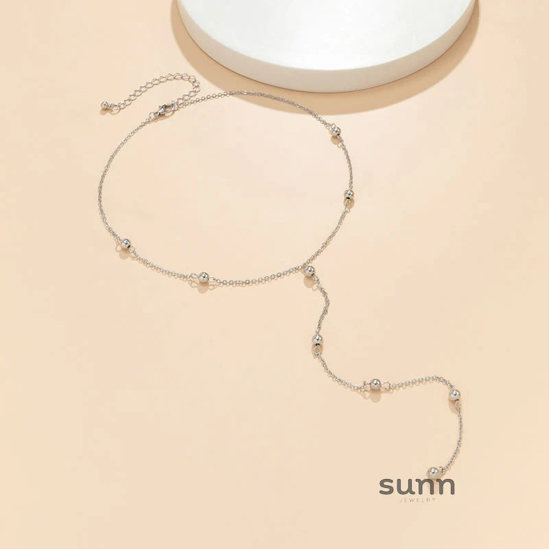 Dorothy Beaded Y-Chain Necklace