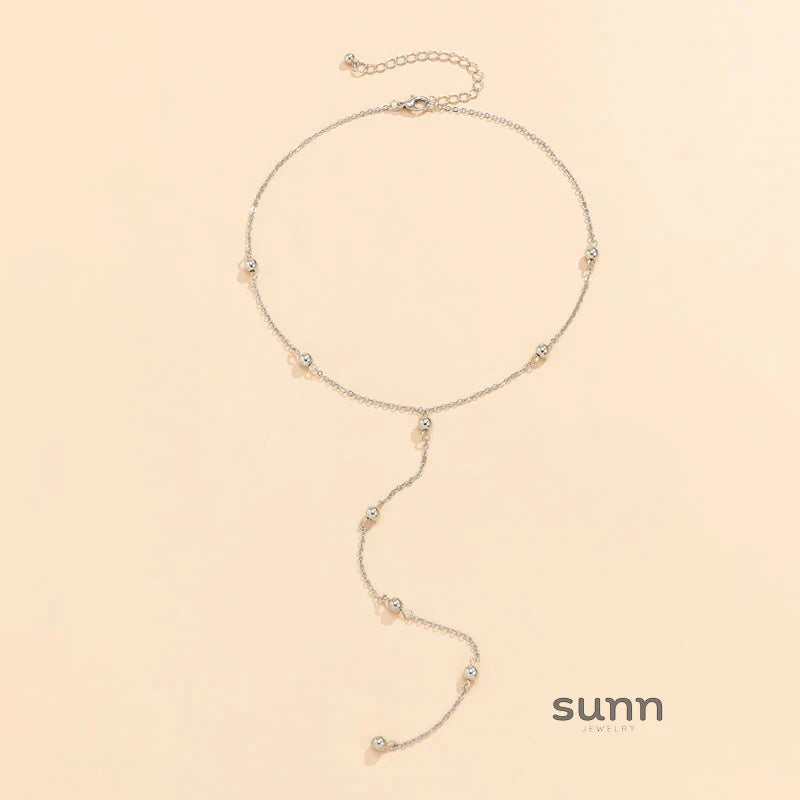 Dorothy Beaded Y-Chain Necklace