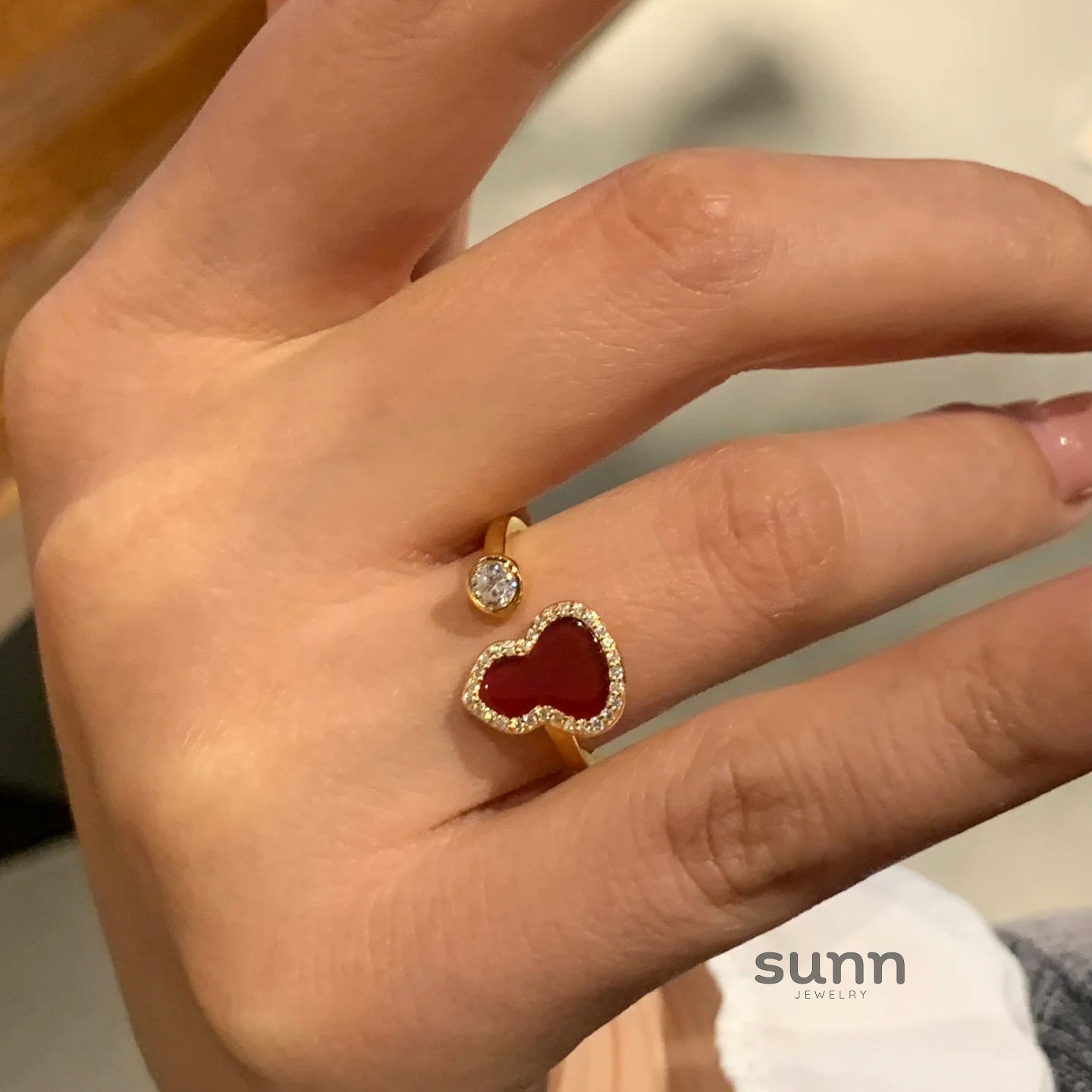 Dreya Diamond Gourd Ring [OCV3Y6CK]