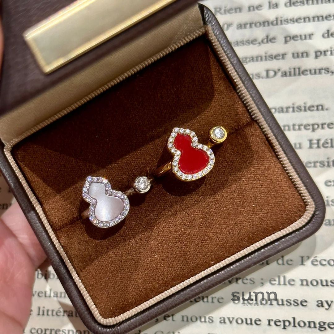 Dreya Diamond Gourd Ring [QTSMLKKP]