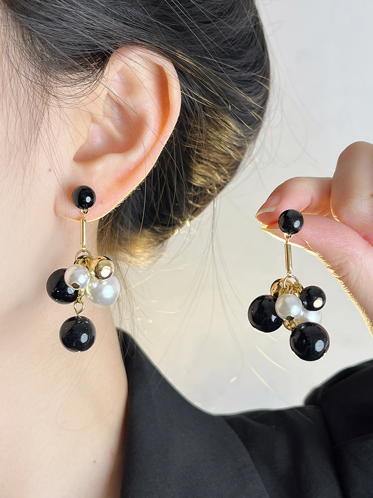 Dua Beaded Grapevine Earrings [356I0Q7W]