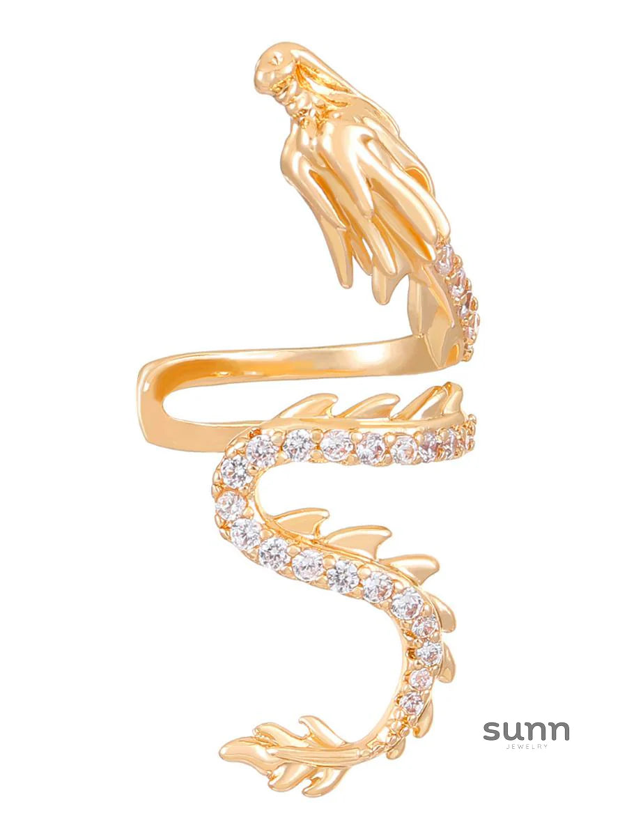 Dulcemaria Dragon Ear Cuff