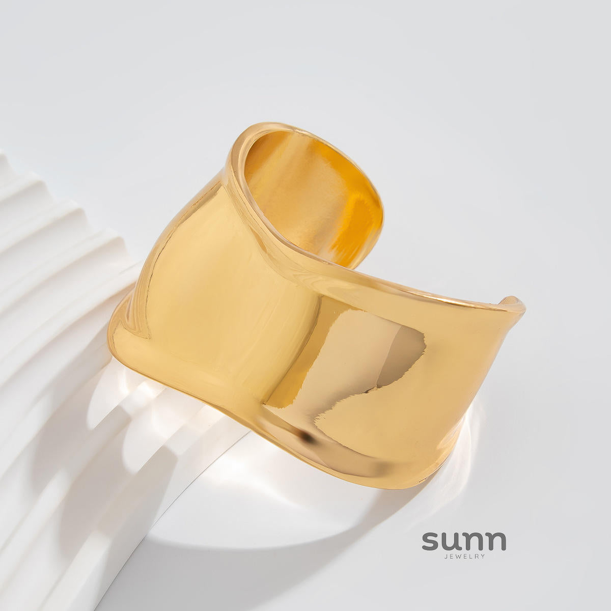 Eastyn Molten Cuff Bracelet [YXZ194T8]