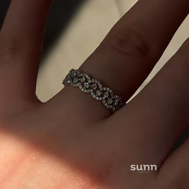 Echo Lace Stacking Ring [HNG03X2A]