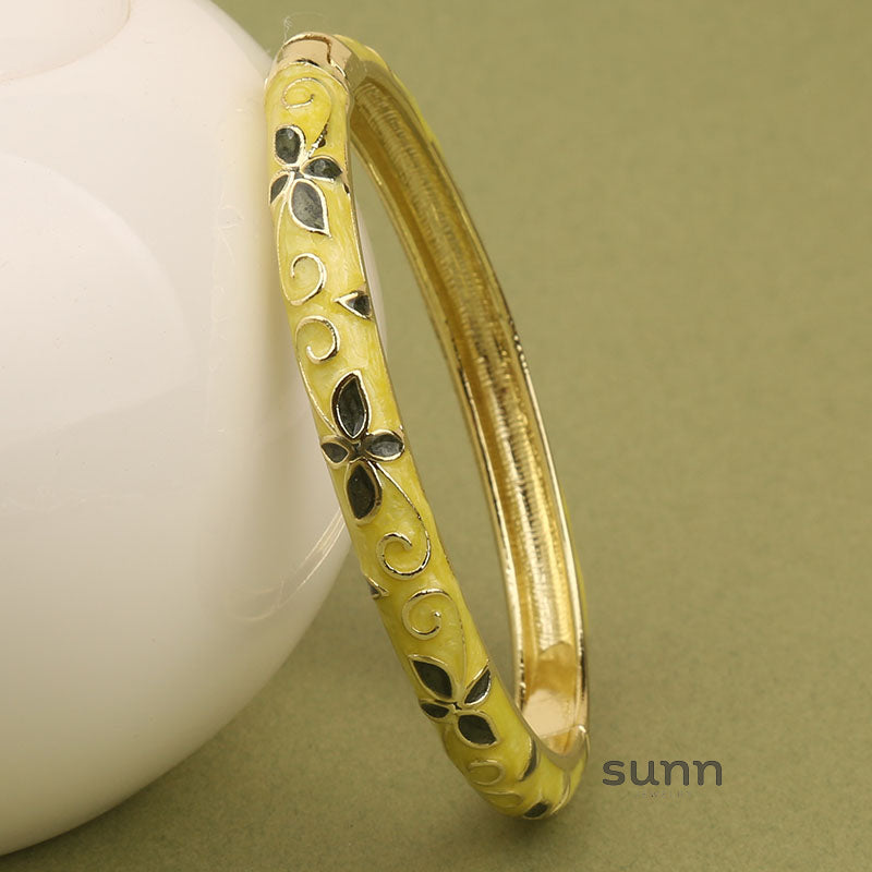 Eden Cloisonne Clover Bracelet [QPN4750N]
