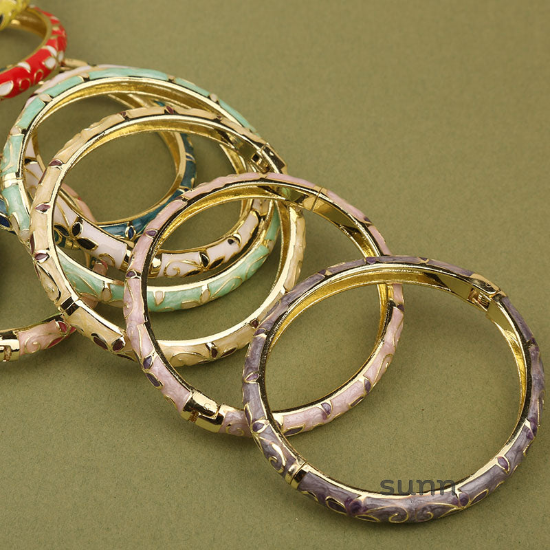 Eden Cloisonne Clover Bracelet [3W375F8R]