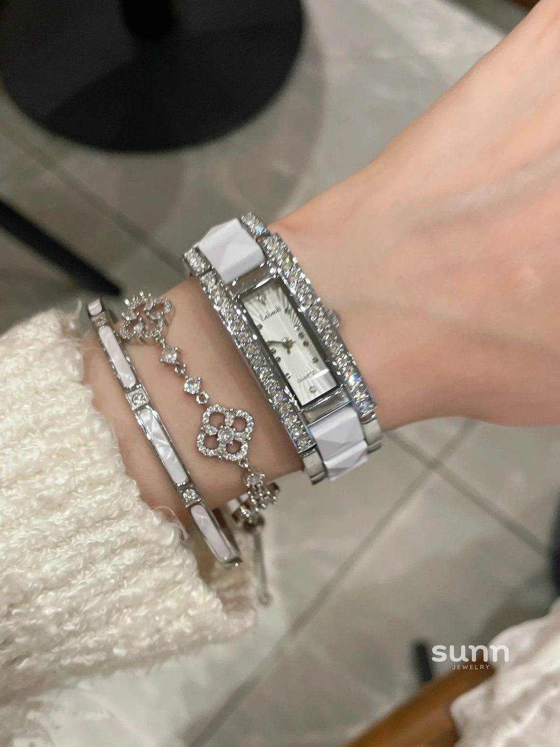 Edie Petite Square Watch
