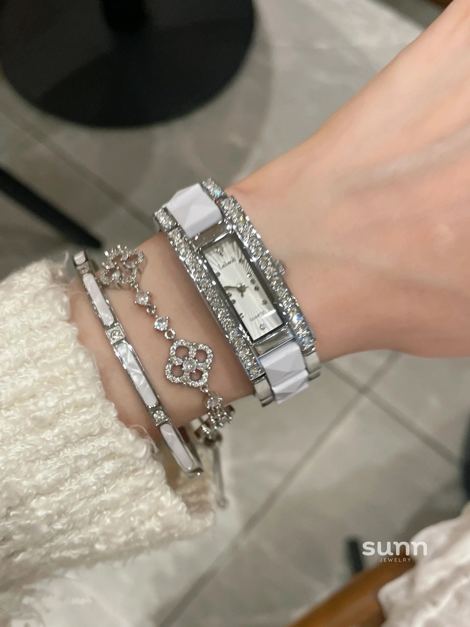 Edie Petite Square Watch