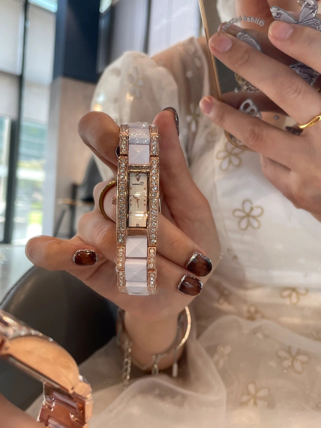 Edie Petite Square Watch