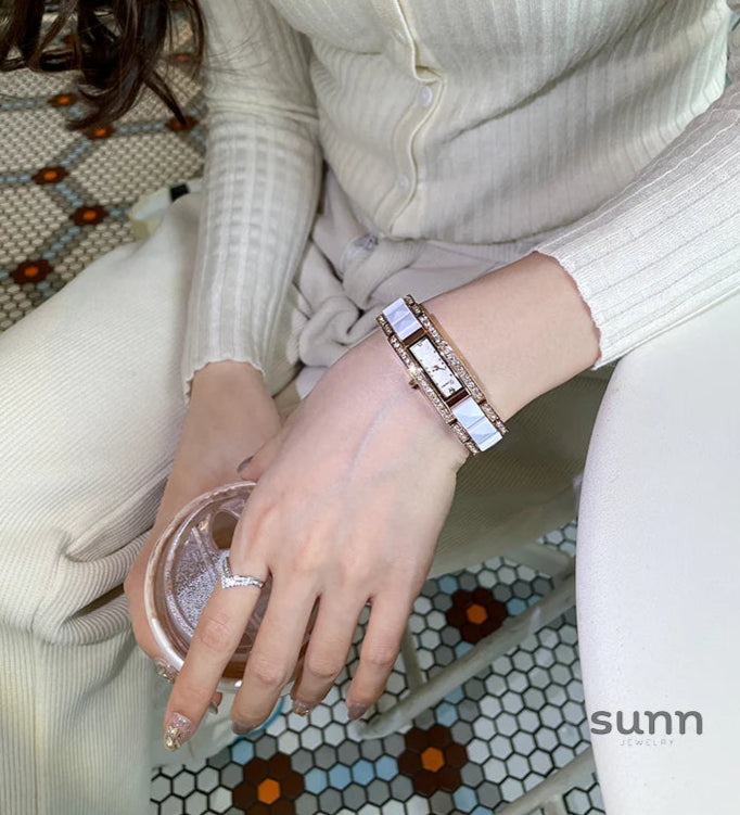 Edie Petite Square Watch