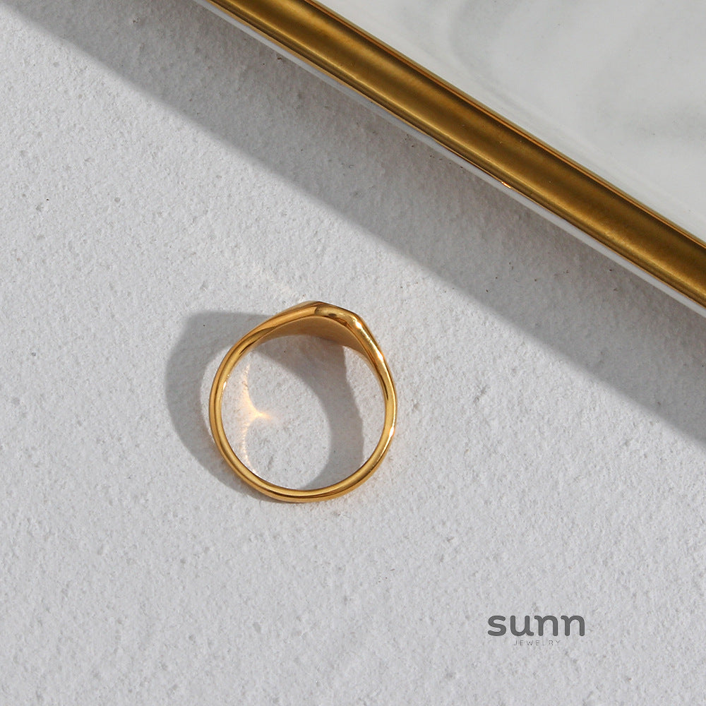 Egypt Botanical Carved Ring [XE61LVQ4]