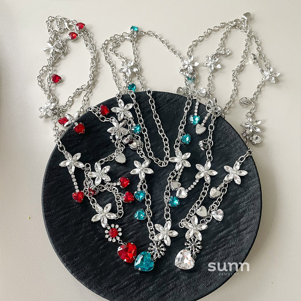 Eileen Diamond Heart Waist Chain [C03DEYTZ]