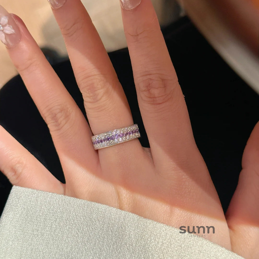 Eira Corundum Pave Ring [SFD4O4KN]