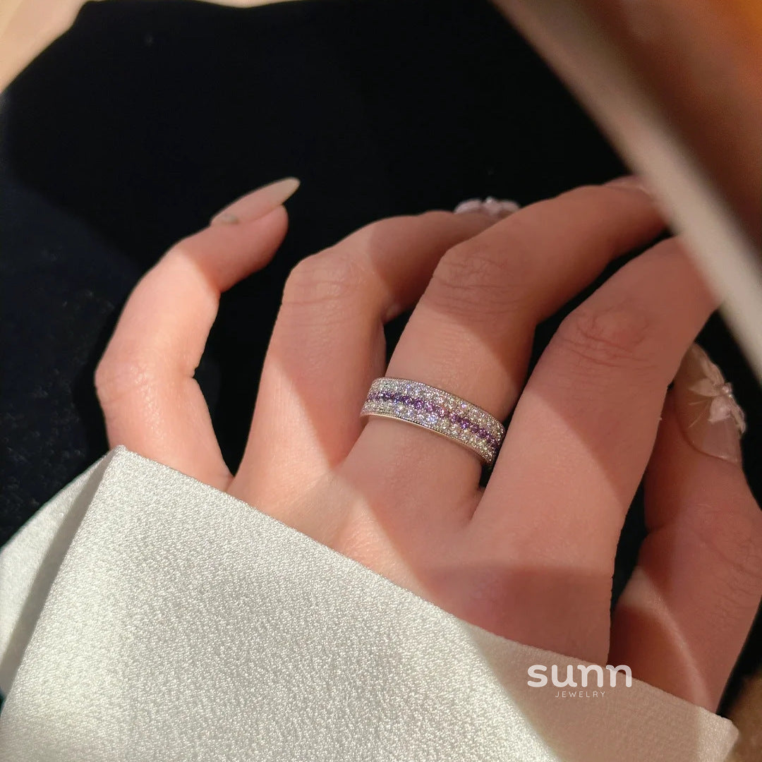 Eira Corundum Pave Ring [XG38GEZZ]