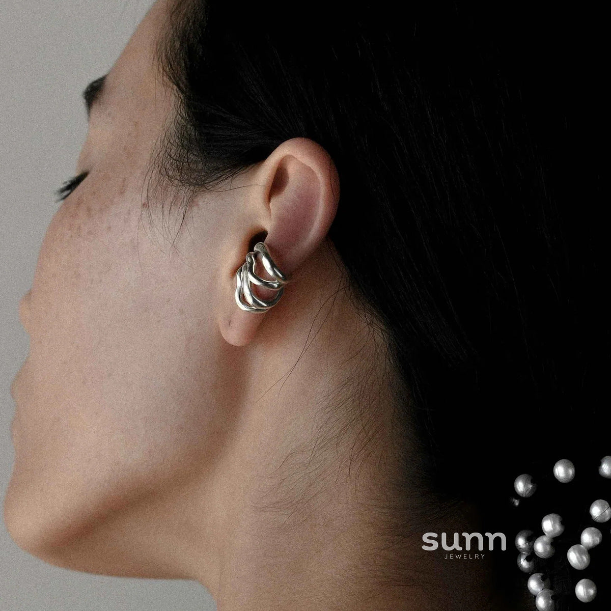 Elaina Geometric Ear Cuff [EB1QU5G9]