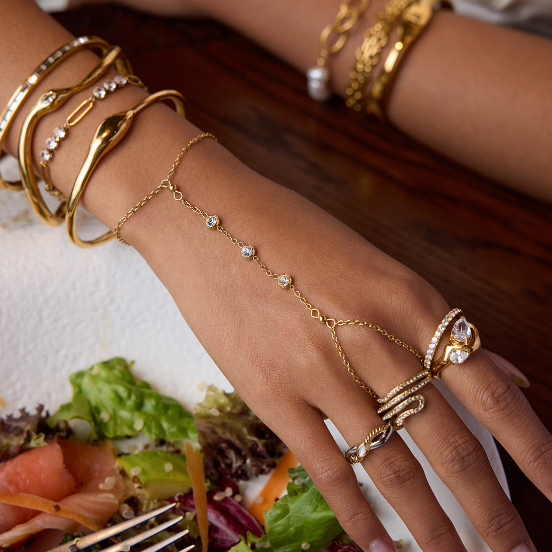 Elaina Snake Jewelry Set [WUG61M0W]