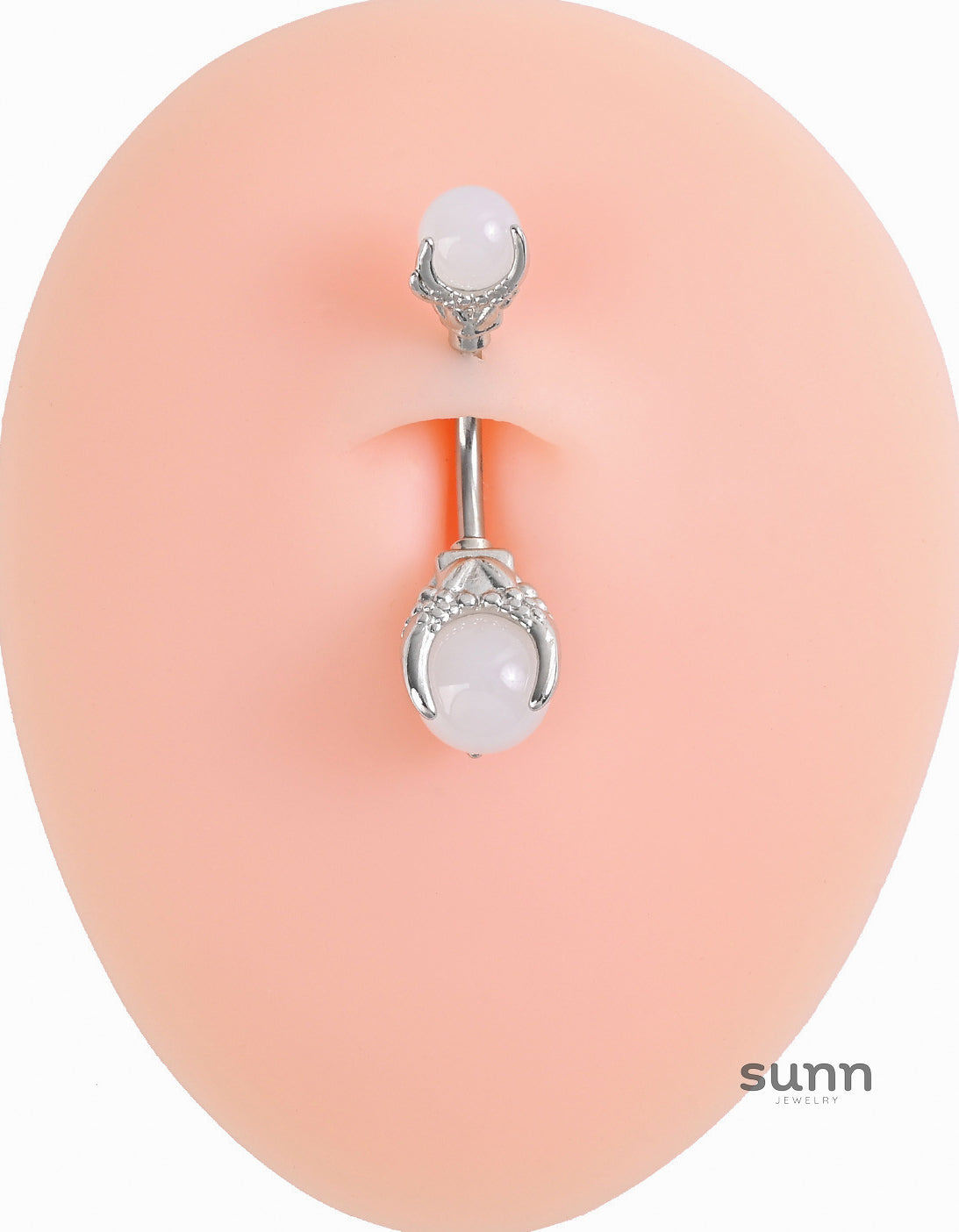 Elanie Amethyst Claw Navel Ring [F1D4O9VU]