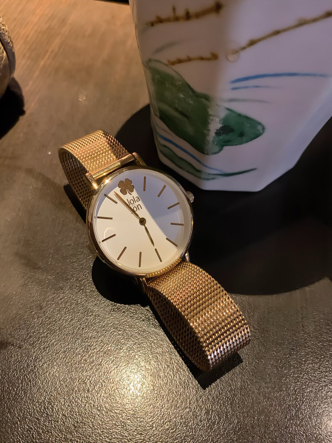 Elanie Luminous Mesh Watch [3YUXMYF1]