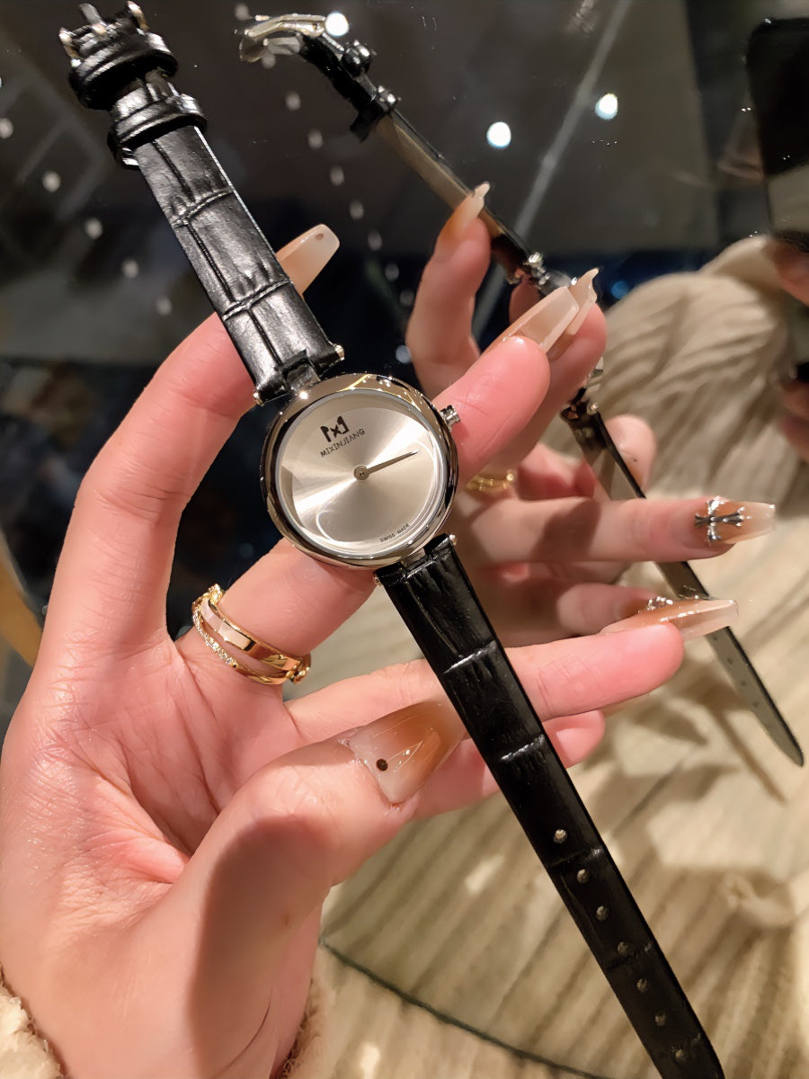 Elara Delicate Round Watch [V4FC8M99]