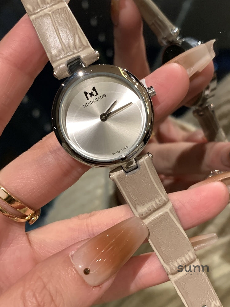 Elara Delicate Round Watch [TUQYBGOQ]