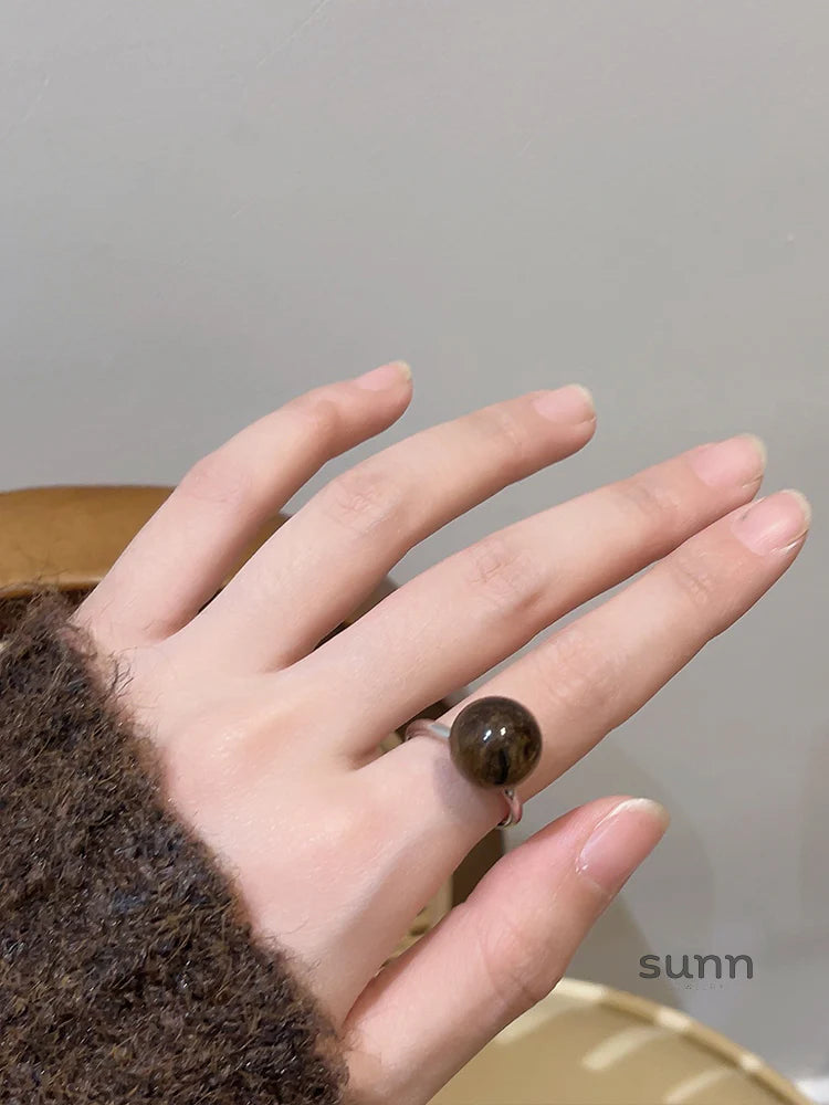Elara Vintage Tiger Eye Ring