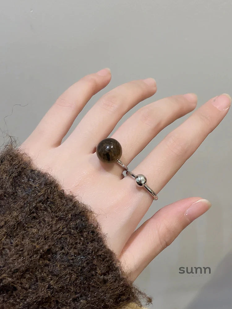 Elara Vintage Tiger Eye Ring